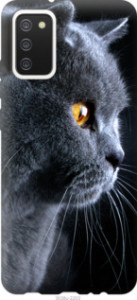 Чехол Красивый кот для Samsung Galaxy A02s A025F