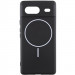 Чехол Silicone Cover Lakshmi Full Camera (AA) with MagFit для Google Pixel 7 (Черный / Black)