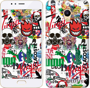 

Чехол Many different logos для Meizu M5s 638061