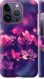

Чехол Пурпурные цветы для iPhone 14 Pro 1481653