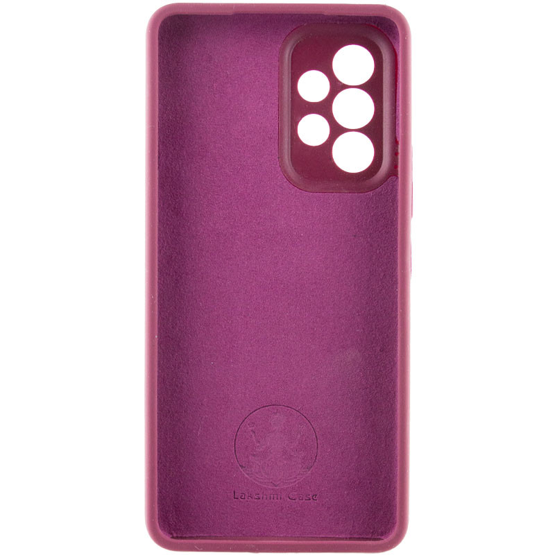 Фото Чехол Silicone Cover Lakshmi Full Camera (AAA) для Samsung Galaxy A73 5G (Бордовый / Plum) в магазине vchehle.ua