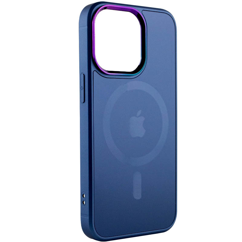 Фото Чохол TPU+Glass Sapphire Mag Evo case на Apple iPhone 14 Pro (6.1") (Wisteria) на vchehle.ua