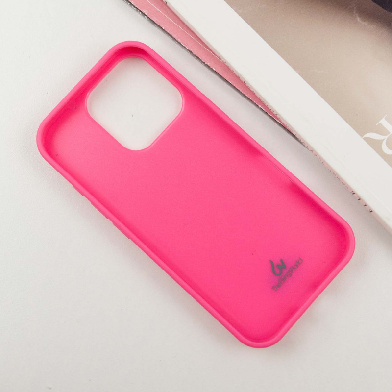 Фото TPU чохол Bling World Rock Diamond на Apple iPhone 16 Pro Max (6.9") (Яскраво-рожевий) в маназині vchehle.ua