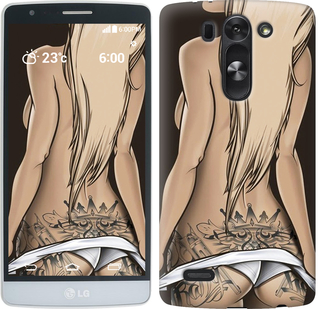 

Чехол Девушка с татуировкой для LG G3s D724 644272