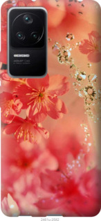 

Чехол Розовые цветы для Xiaomi Redmi K40S 1566349