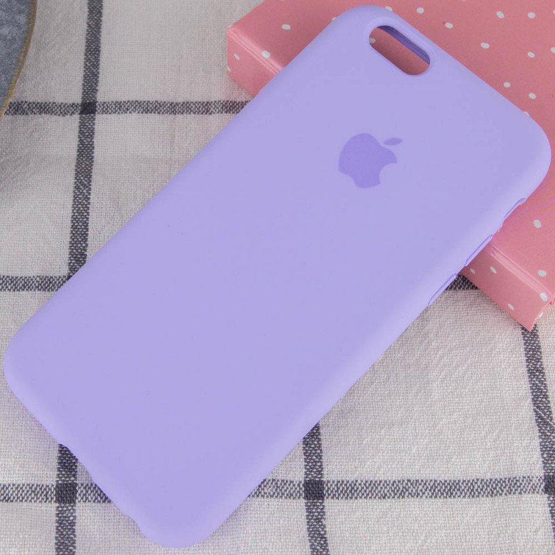 Фото Чохол Silicone Case Full Protective (AA) на Apple iPhone 6/6s (4.7") (Бузковий / Dasheen) на vchehle.ua