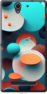 

Чехол Горошек абстракция для Sony Xperia C3 D2502 1543470