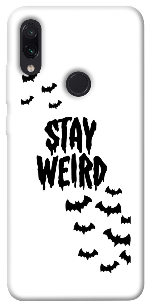 Чехол Stay Weird для Xiaomi Note 7s
