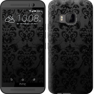 

Чехол узор черный для HTC One M9 647874