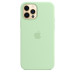 Чохол Silicone Case Full Protective (AA) на Apple iPhone 14 Pro (6.1") (Зелений / Pistachio)