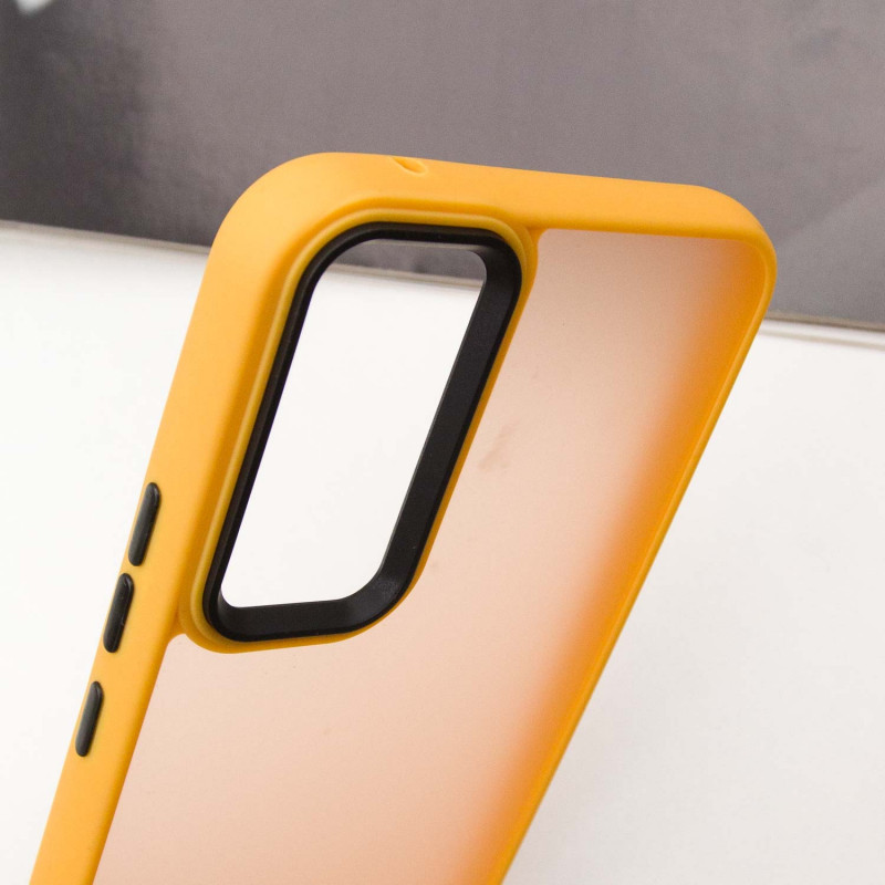 Чохол TPU+PC Lyon Frosted на Samsung Galaxy A15 4G/5G / M15 5G (Orange) в магазині vchehle.ua