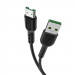 Фото Дата кабель Hoco X33 Surge USB to MicroUSB (1m) (Чорний) в маназині vchehle.ua