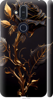 Чохол Троянда 3 на Nokia 8.1