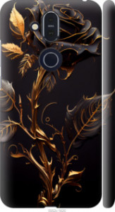 Чохол Троянда 3 на Nokia 8.1