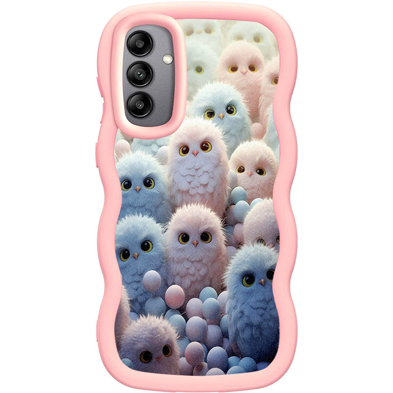 Чохол TPU Cloudy Pictures на Samsung Galaxy A56 5G (Owls)