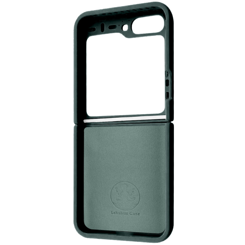 Чохол Foldables Silicone Cover Lakshmi (AAA) на Samsung Galaxy Z Flip6 (Зелений / Cyprus Green) в магазині vchehle.ua