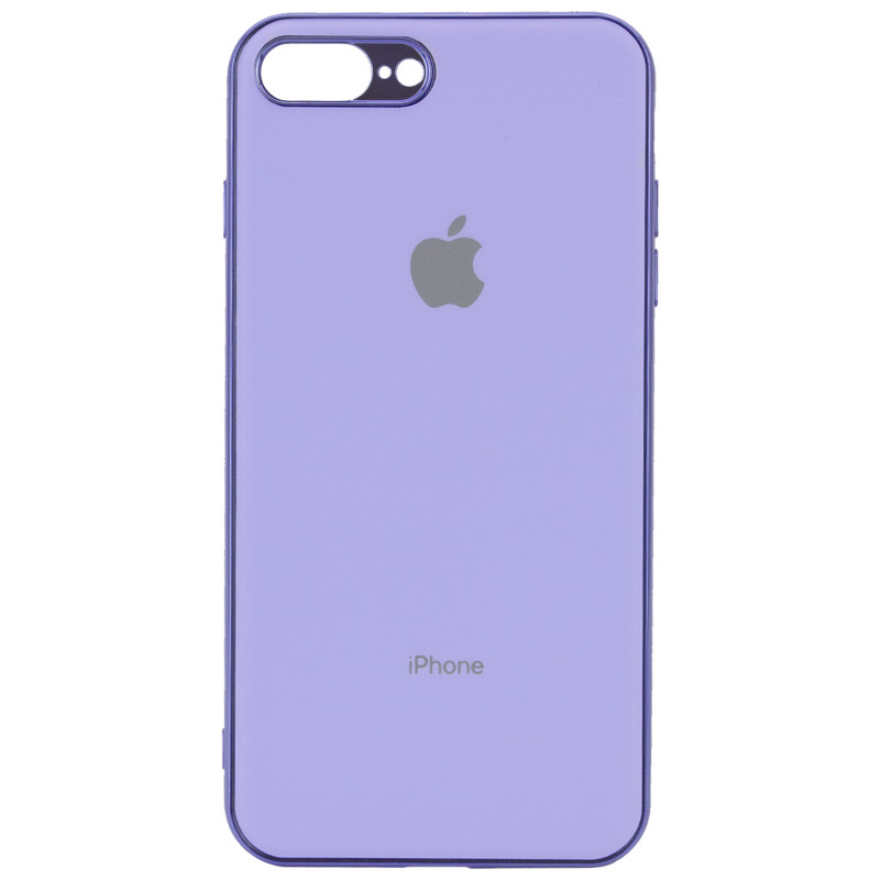 TPU чехол Matte LOGO для Apple iPhone 7 plus / 8 plus (5.5") (Фиолетовый / Lilac)