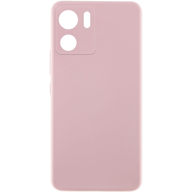 Чехол Silicone Cover Lakshmi Full Camera (AAA) для Motorola Edge 40 (Розовый / Pink Sand)