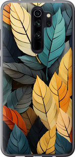 

Чехол Кольорове листя для Xiaomi Redmi Note 8 Pro 1629395
