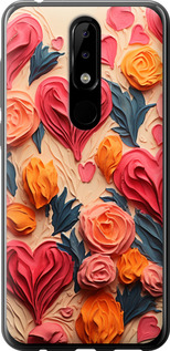 

Чехол Сердечки 3 для Nokia 5.1 Plus 1645700