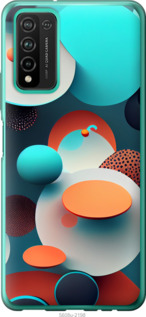 

Чехол Горошек абстракция для Huawei Honor 10X Lite 1543667