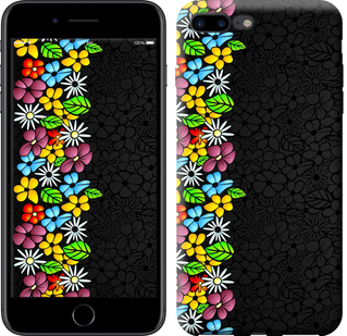 

Чехол цветочный орнамент для iPhone 8 Plus 659080