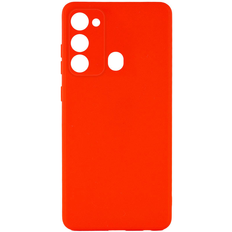 Силіконовий чохол Candy Full Camera на Tecno Spark Go 2022 (KG5m) / Spark 8C (Червоний / Red)