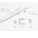 Замовити Сенсорний світильник LED з датчиком руху MZ-CT-902 (220*22.8*18.6mm) (White light) на vchehle.ua