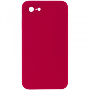 Silicone Case Square Full Camera Protective (AA) NOLOGO для iPhone SE 2020