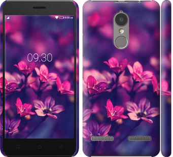 

Чехол Пурпурные цветы для Lenovo K6 176585