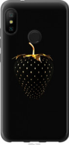 Чехол Черная клубника для Xiaomi Redmi 6 Pro