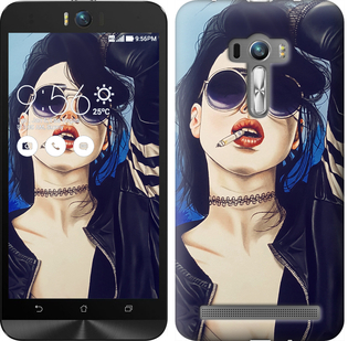 

Чехол Девушка на стиле для Asus ZenFone Selfie ZD551KL 644002