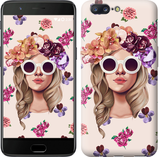 

Чохол Дівчина з квітами v2 на OnePlus 5 586806