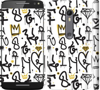 

Чехол Graffiti art для Motorola Moto X Style 745539