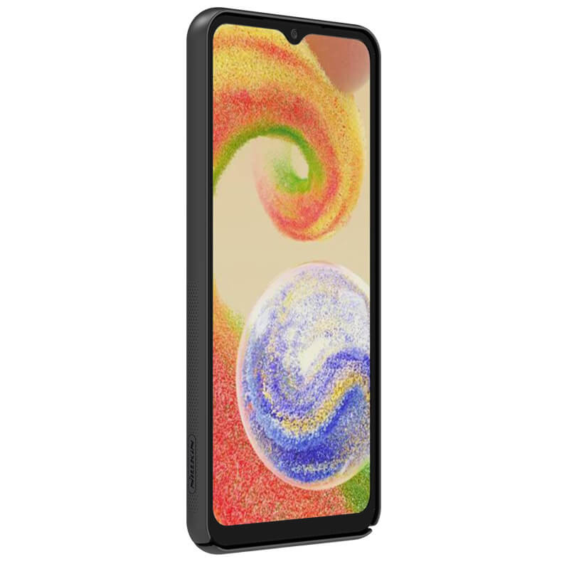 Карбонова накладка Nillkin Camshield (шторка на камеру) на Samsung Galaxy A04 (Черный / Black) в магазині vchehle.ua