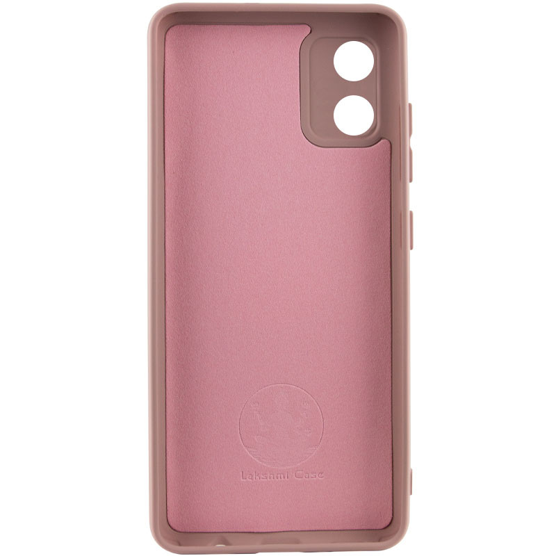 Фото Чохол Silicone Cover Lakshmi Full Camera (A) на Motorola Moto E13 (Рожевий / Pink Sand) на vchehle.ua