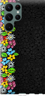 

Чохол квітковий орнамент на Samsung Galaxy S22 Ultra 1396543