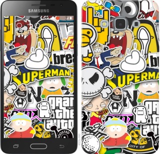 

Чохол Popular logos на Samsung Galaxy J3 Pro 701039