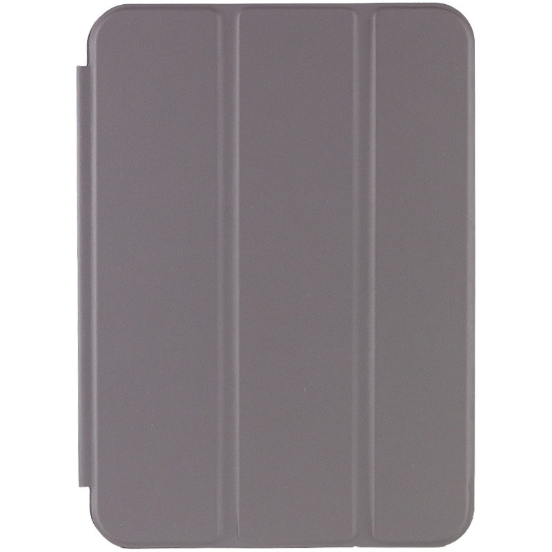 Чохол (книжка) Smart Case Series with logo для Apple iPad Mini 6 (8.3") (2021) (Сірий / Dark Gray)