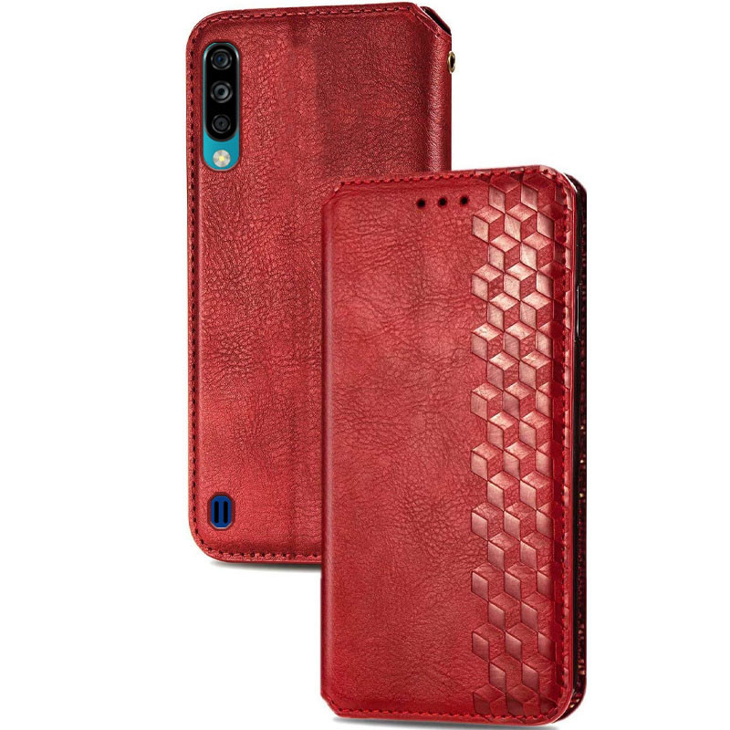 Замовити Шкіряний чохол-книжка GETMAN Cubic (PU) на ZTE Blade A7 (2020) (Червоний) на vchehle.ua