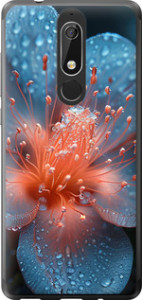 Чохол Роса на квітці на Nokia 5.1