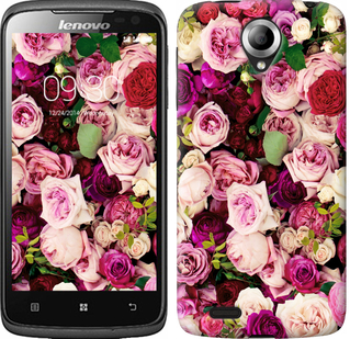 

Чехол Розы и пионы для Lenovo S820 652028