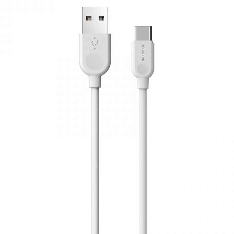 

Дата кабель Borofone BX14 USB to Type-C (2m) (Белый) 1482111