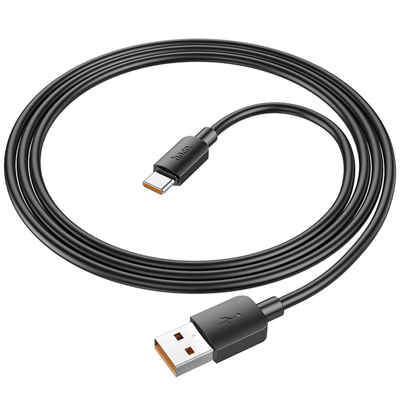 Дата кабель Hoco X96 Hyper USB для Type-C 27W (1m) (Black) в магазині vchehle.ua