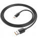 Дата кабель Hoco X96 Hyper USB для Type-C 27W (1m) (Black) в магазині vchehle.ua