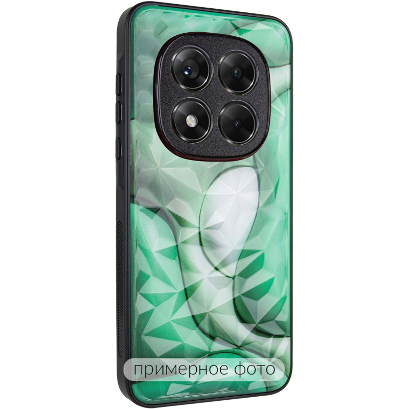 TPU+PC чохол Prisma BubbleGum на Xiaomi Redmi Note 14 4G (Int. version) (3D Green)
