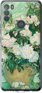 

Чехол Винсент Ван Гог. Ваза с розами для Motorola G50 1500435