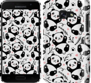 Чехол Панды для Samsung Galaxy A3 (2017)