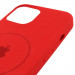 Чохол Silicone Case Full Protective (AA) with Magnetic Safe на Apple iPhone 11 Pro Max (6.5") (Червоний / Red) в магазині vchehle.ua