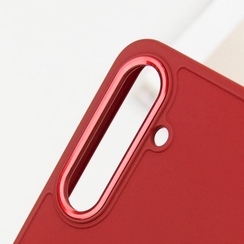 Заказать TPU чехол Bonbon Metal Style для Samsung Galaxy S24 (Красный / Red) на vchehle.ua